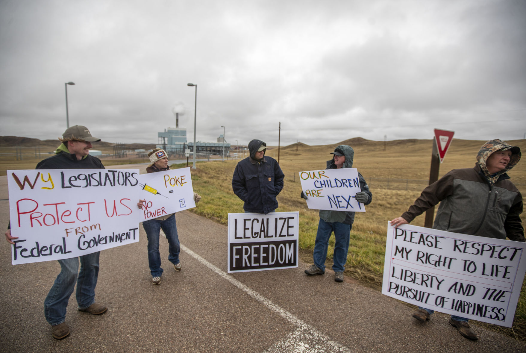 Dry Fork protest